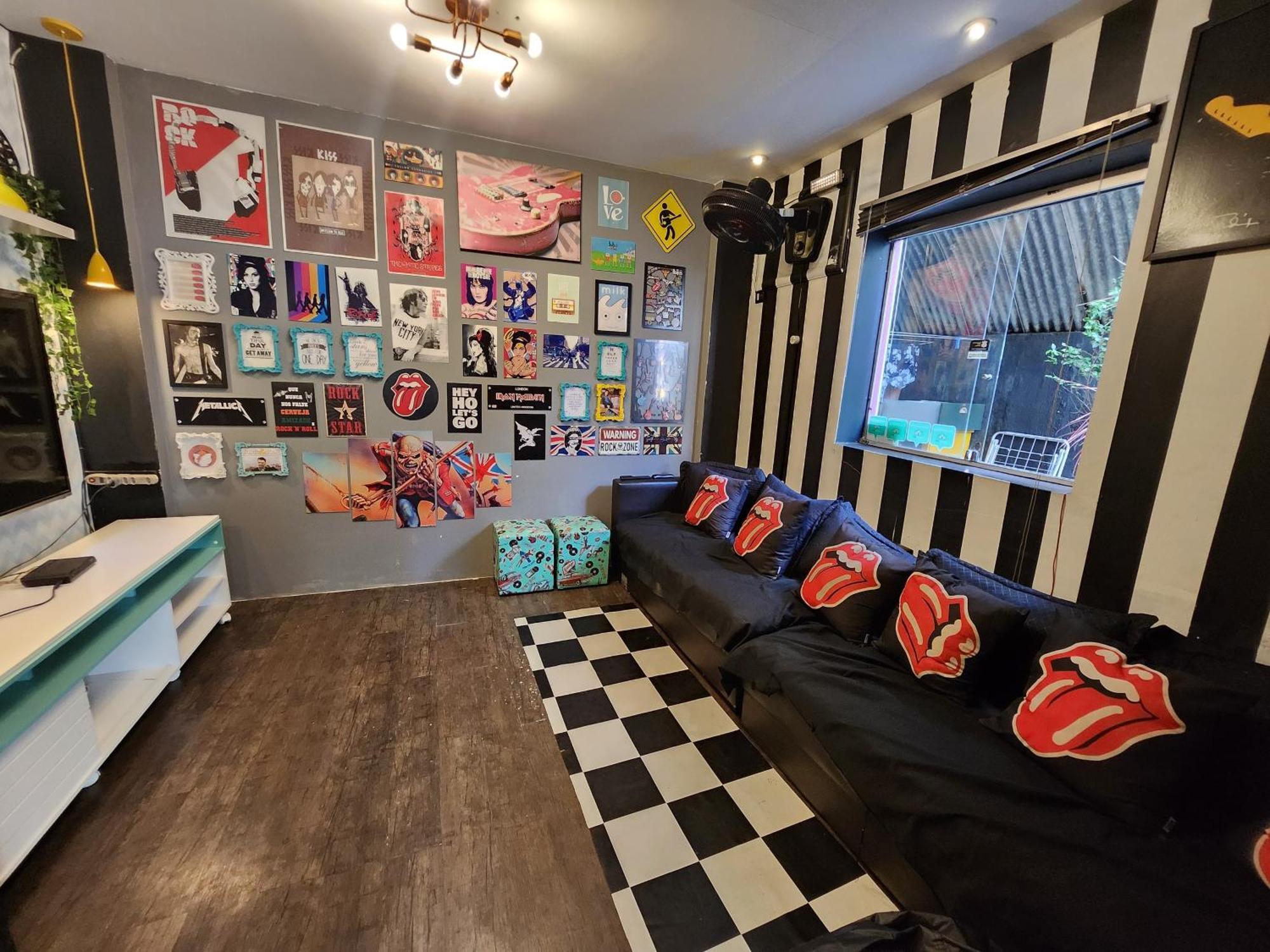 Vila Rock Hostel - Proximo Allianz Parque, Vila Madalena, Av Paulista, Hospital Das Clinicas Incor Fmusp ساو باولو المظهر الخارجي الصورة